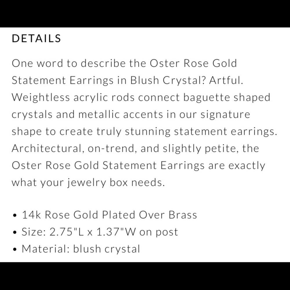 Kendra Scott Statement Earring. Never Worn. - image 4